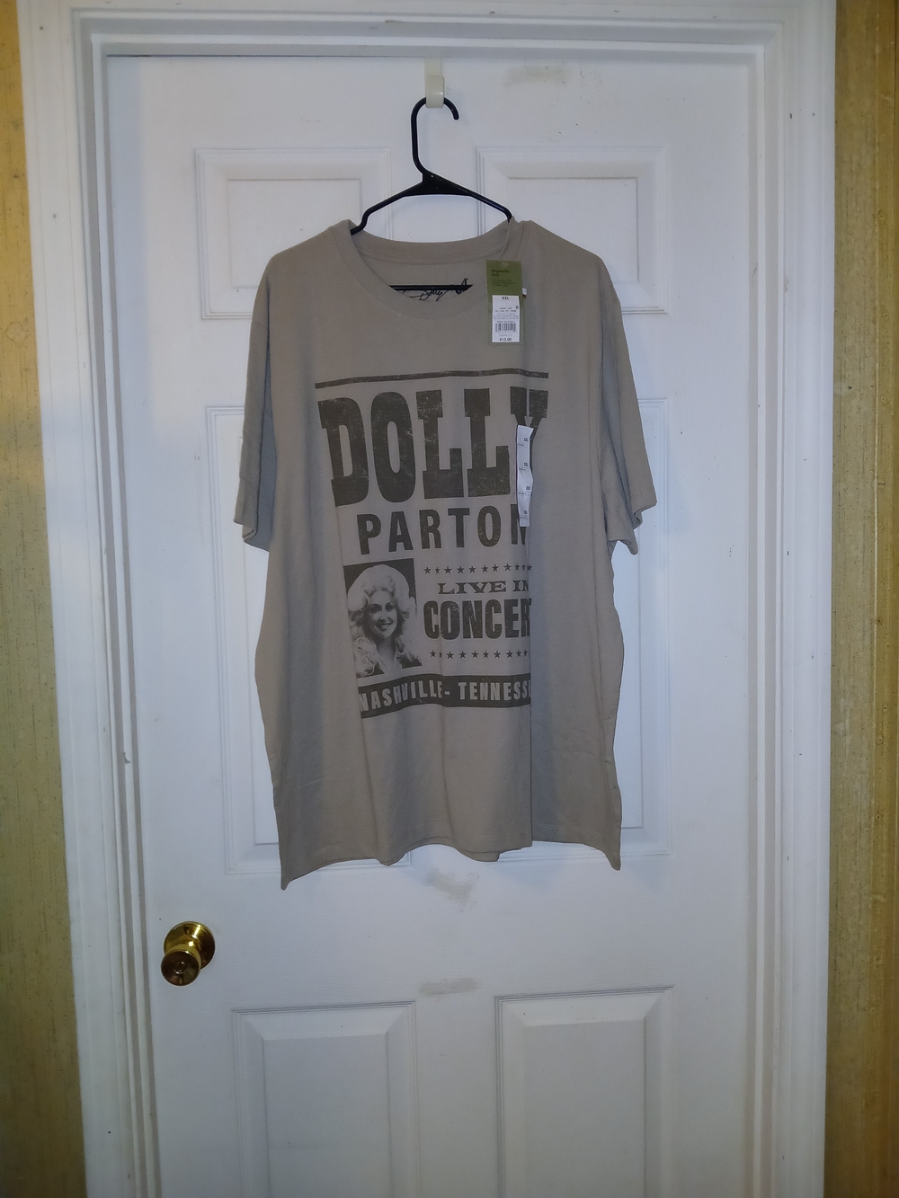 Dolly Parton Concert Graphic Tee - Beige